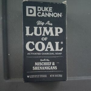 Duke Cannon Black Activated Charcoal Soap